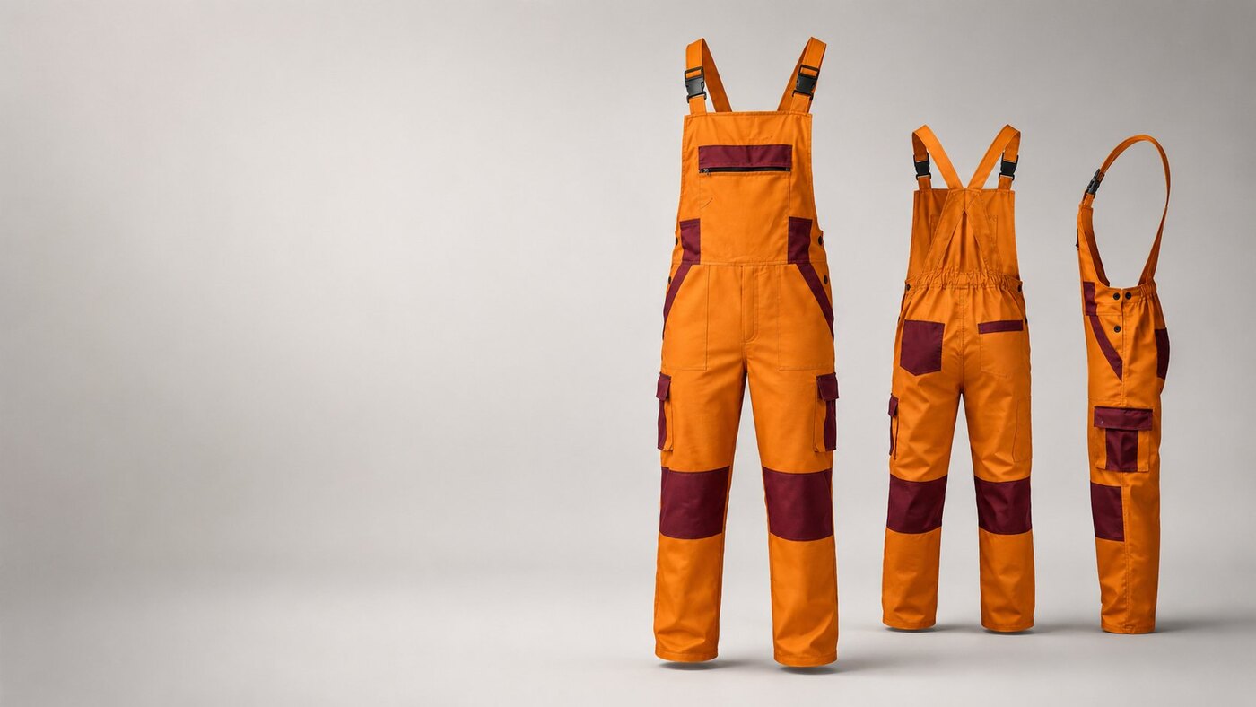 Salopetă cu pieptar C Work Wear, mai multe vederi